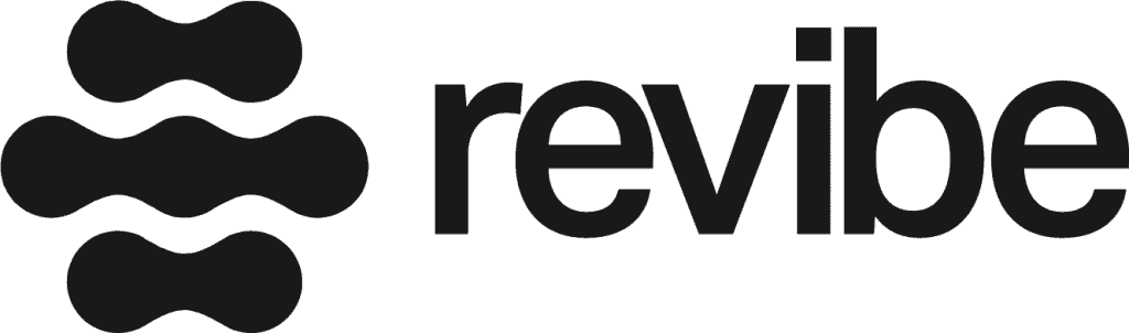 Revibe black logo